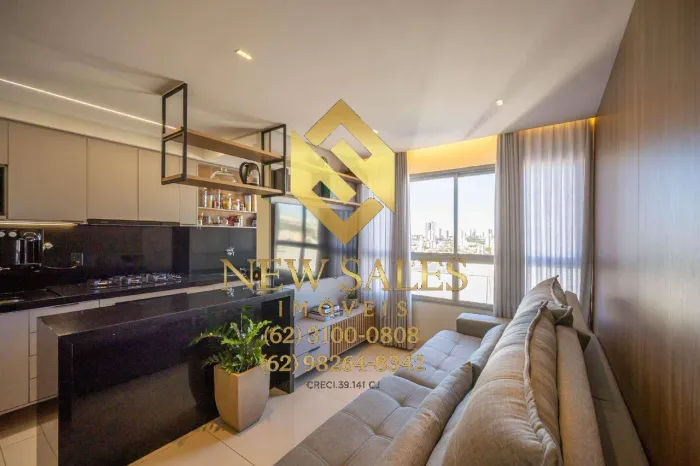Apartamento- 3 quartos, 1 suíte, 75m², 1 vaga, mobiliado- Muy Bueno