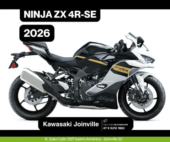 NINJA ZX 4R-SE-LANÇAMENTO