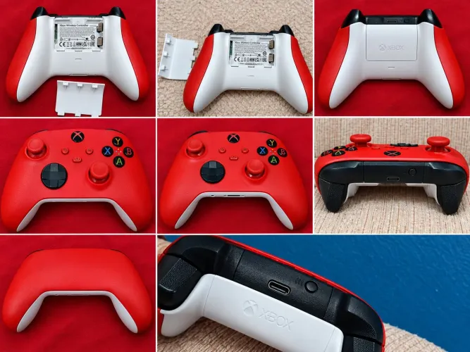Controle xbox one vermelho