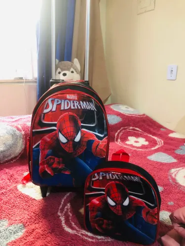 Mochila Homem aranha