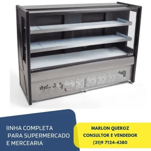 Balcão Refrigerado 1,75M 2 Placas Polar Novo