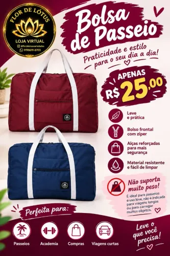 Bolsa passeio