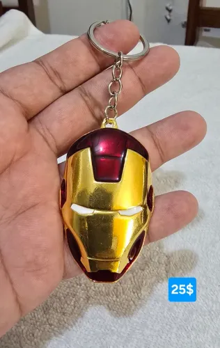 Chaveiro da Máscara do Homem de Ferro 