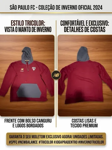 Moletom New Balance São Paulo