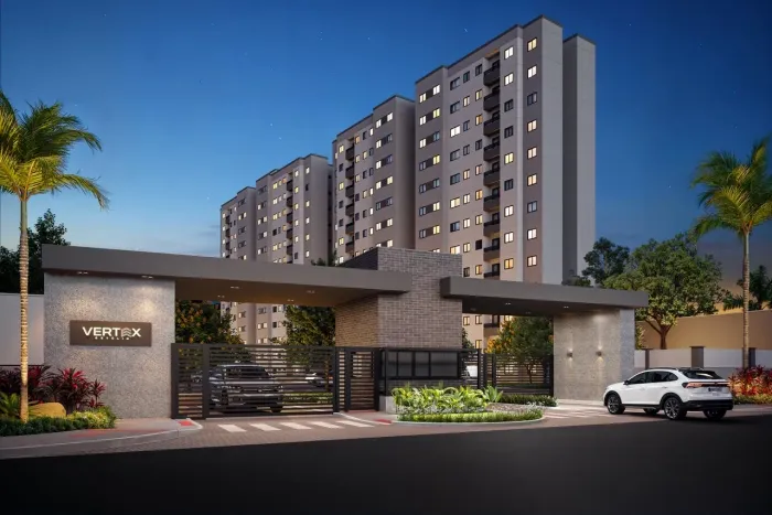 Oportunidade para investidor VERTEX GETÚLIO - Apartamento 2/4 com varanda