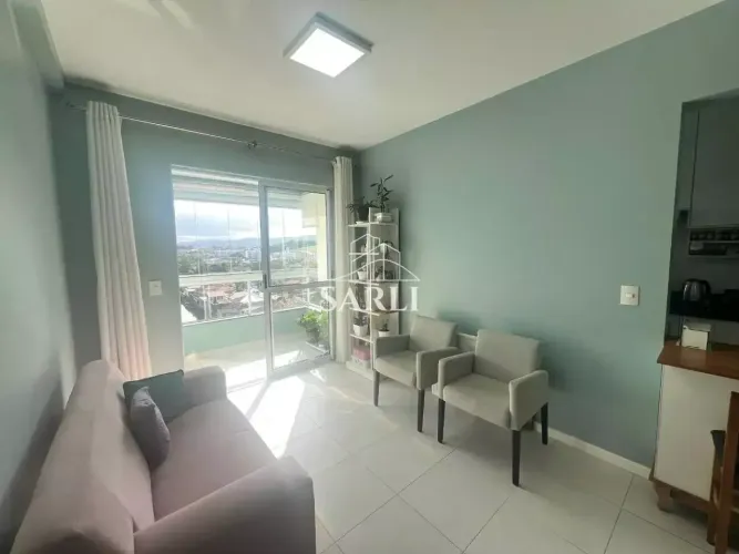 Apartamento com 2 dormitórios (um suíte). 67m², à venda por R$ 550.000 - Areias - São José