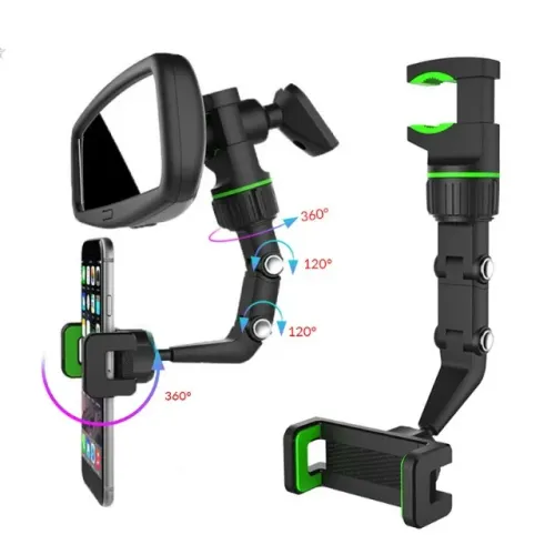 Suporte de Celular Multiuso Veicular no Retrovisor Universal
