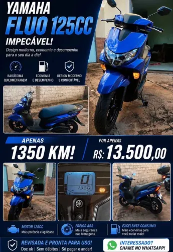 Yamaha Fluo 125cc 