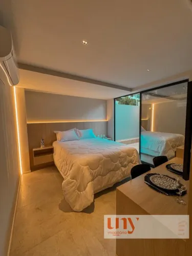 Flat novo com 44 m², hidro e área externa no Cabo Branco