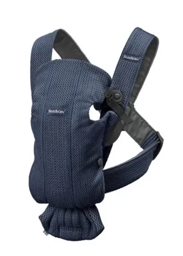 Canguru BabyBjörn Mini 3D Mesh Azul-Marinho