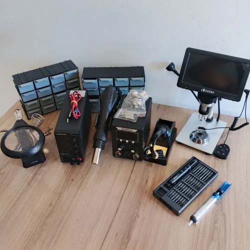 Kit bancada eletrônica iniciante