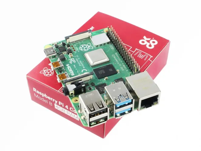 Raspberry PI 4 Model B / Fonte e SD 32GB