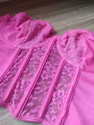 Cropped rosa pink 