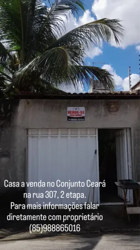 Casa a venda no conjunto Ceará