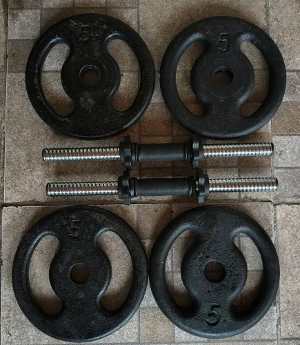 Barras + Anilhas 5kg