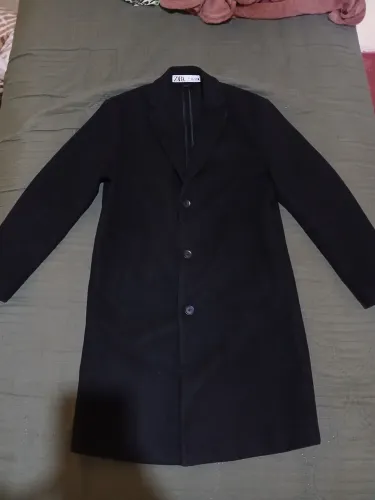 Sobretudo Preto Unisex