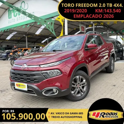 Fiat Toro Freedom 2.0 16V 4X4 Diesel Aut. 2020