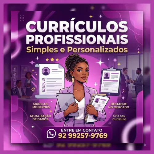 Curriculo personalizado - simples e profissional diverso