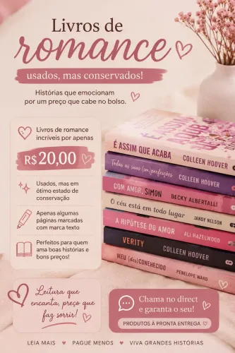 Vendas de livros usados