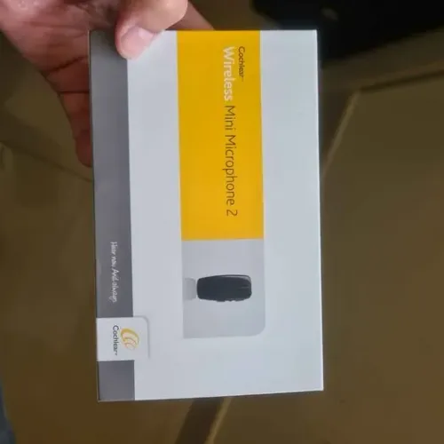 Microfone Cochlear Wireless Mini Microphone 2 (não liga)