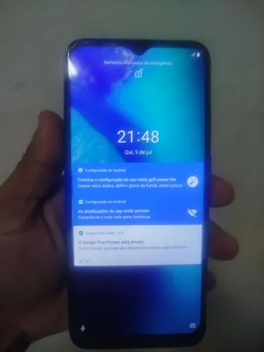 Celular moto g 8 pegando perfeitamente 