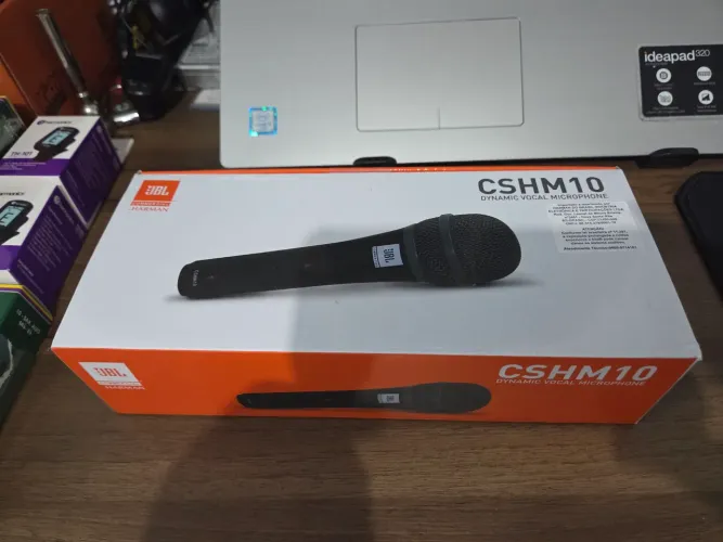 Microfone Dinâmico JBL CSHM10 Novo lacrado