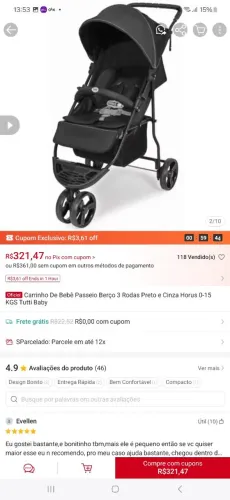 CARRINHO DE BEBÊ 