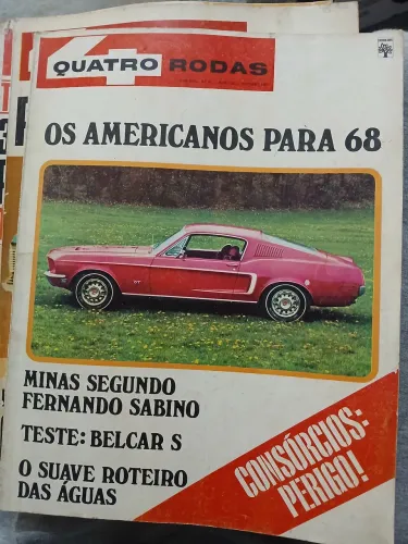 Revista quatro rodas 1967 raridade