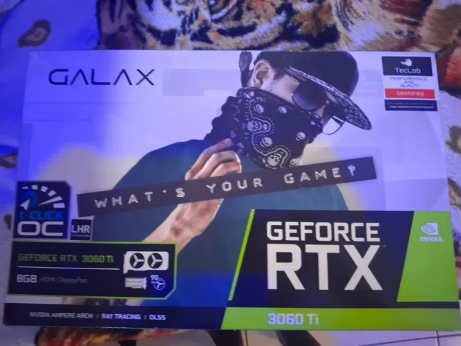 Placa de video RTX3060TI