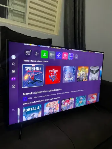 Tv Samsung tudo em 1, 43? crystal 4k uhd zerada