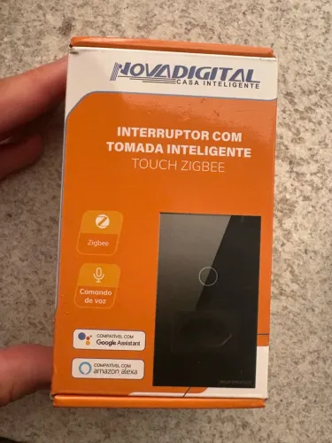 Interruptor e tomada nova digital zigbee