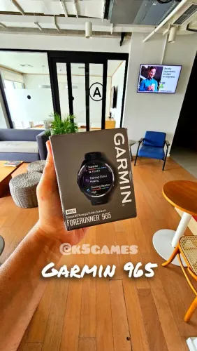 Garmin Forerunner 965 Preto - Lacrado - COMPRA SEGURA ABC SP