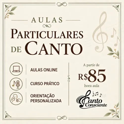 Aulas de Canto Online