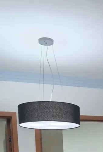 Lustre Pendente Cilíndrico Vivare MD-4134