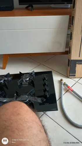 Vendo Cooktop convertido gaz natural
