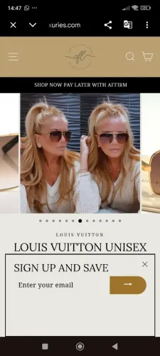 Vende se óculos da Louis Vuitton