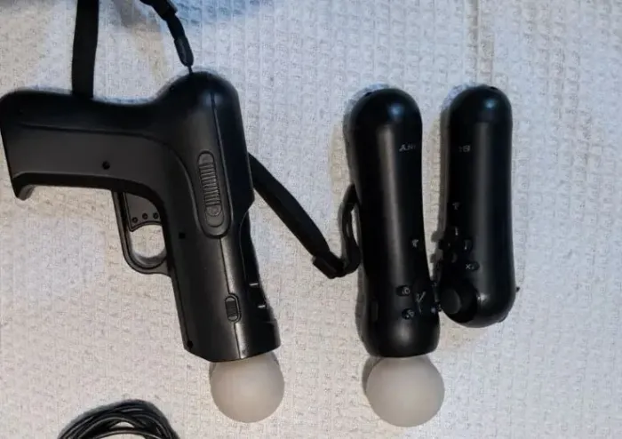 Controle PS3 - 2 PSMove + PS Remote Navigation + Prop G para Playstation 3