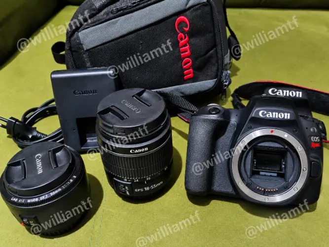 Canon eos SL2 + 2 lentes