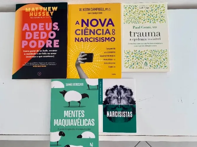 Lote Livros de Psicologia: Narcisismo/Trauma/Relacionamentos