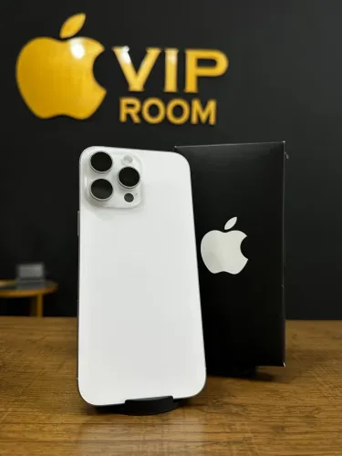 iPhone 16 Pro Max 256gb branco semi novo impecável 