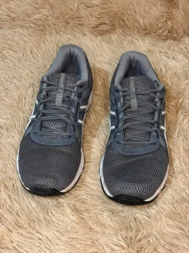 Tênis Masculino Asics Gel Impression 10 Cinza/Branco Tamanho 42 Original 