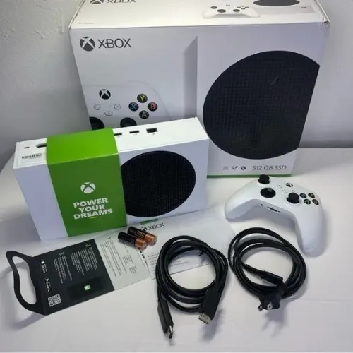 XBOX SERIES S SEMI NOVO, ACOMPANHA 70 JOGOS