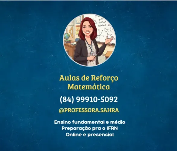 Aulas de matemática