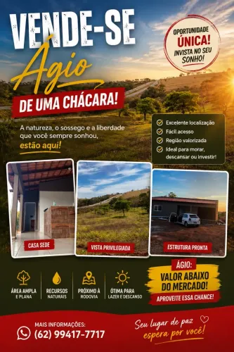 Ágio na Go-070 em CATURAÍ