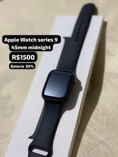 Apple Watch séries 9 45mm midnight