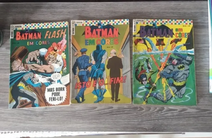 gibi número 1,2,3  1969  Ebal  Batman 