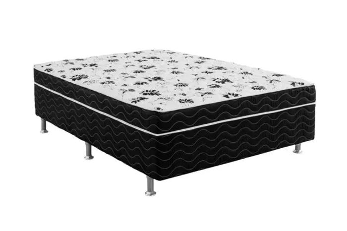 Quarto colchão box casal Ortobom 