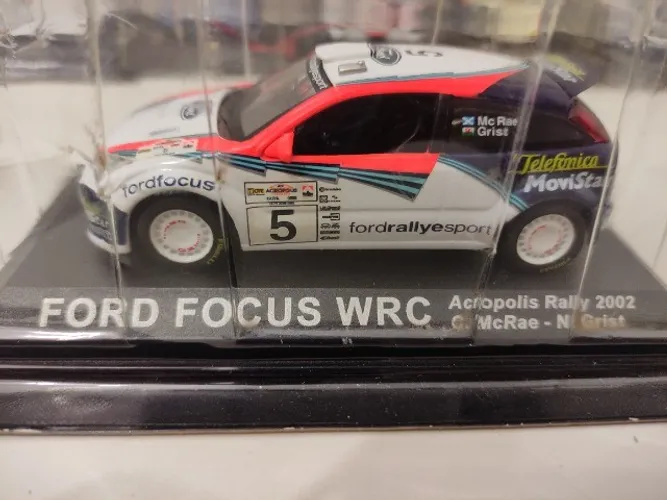 Ford Focus Wrc Acropolis Rally 2002 Mcrae Grist 1/43 Ixo Miniatura