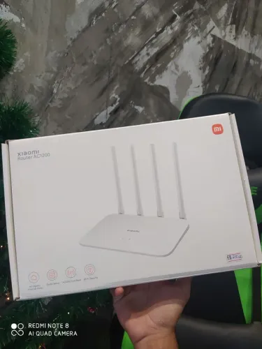 Roteador Xiaomi Dualband Router Ac1200 portas All Gigabit
