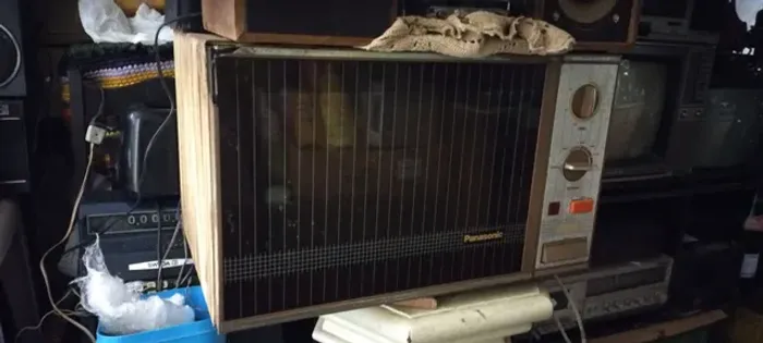 Forno de microondas Panasonic antigo funcionando